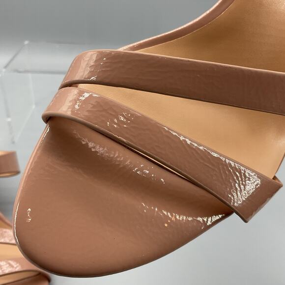 NEW Naturalizer Women’s Breona Slide Wedge Sandals Taupe Size 7W - Picture 7 of 11